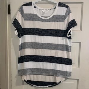 Striped Knit Top